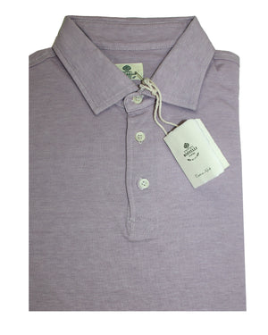 Luigi Borrelli Polo Shirt Lavender EU 50 - US 40