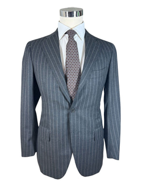 Cesare Attolini Wool Suit Stripes