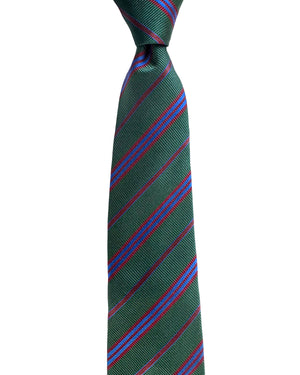 Attolini Unlined Tie Regimental Stripes