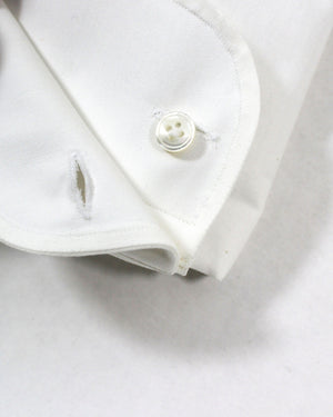 Lardini Dress Shirt White French Cuffs 44 - 17 1/2