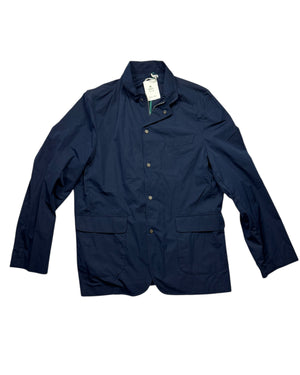 Luigi Borrelli Rain Coat Navy