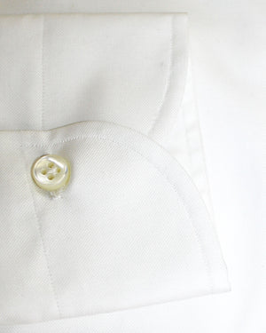 Luigi Borrelli Button-Down Shirt White 38 - 15 SALE