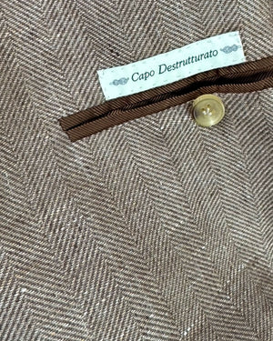 Luigi Borrelli Sport Coat EU 48/ US 38 Wool Linen