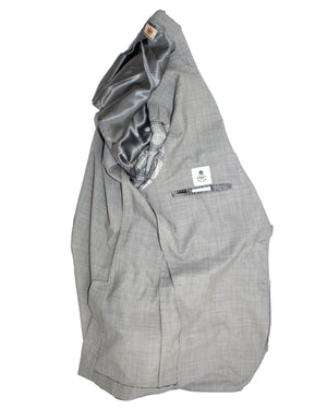 Luigi Borrelli Suit Gray EU 52/ US 42 Wool Silk