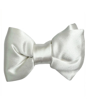 Tom Ford Silk Bow Tie Ivory White