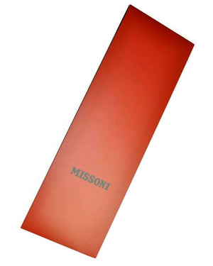 Missoni Pocket Square Gray Herringbone Design FINAL SALE