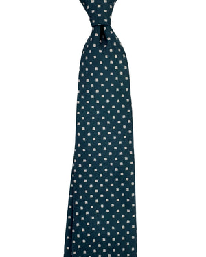 Brioni Tie Gray Tan Geometric