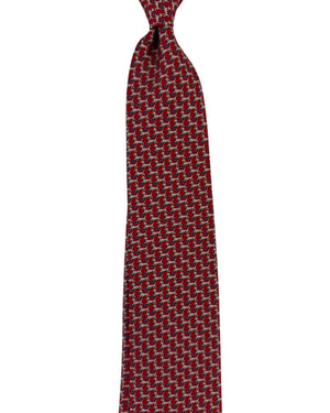 New Salvatore Ferragamo Silk Tie