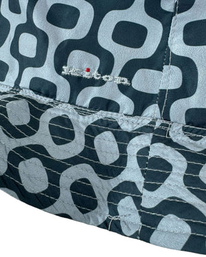 Kiton Bucket Hat Metal Blue Design - L SALE