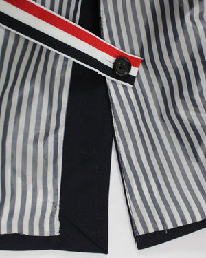 Thom Browne Wool Sport Coat Navy - Slim Fit EU 50/ US 40 SALE