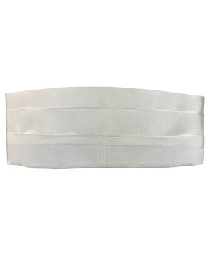 Tom Ford Cummerbund White