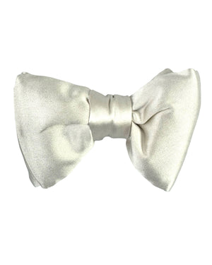 Tom Ford Silk Bow Tie White