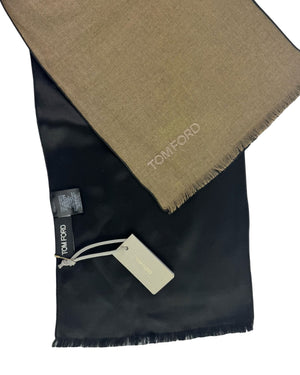 Tom Ford Scarf Taupe Black