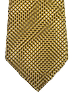 Zegna Tie Mustard Design