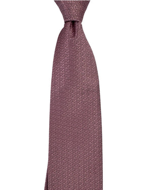 Ermenegildo Zegna Tie Dust Pink Z-Logo