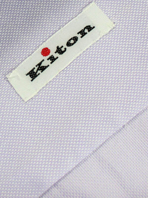 Kiton Dress Shirt Lilac Design