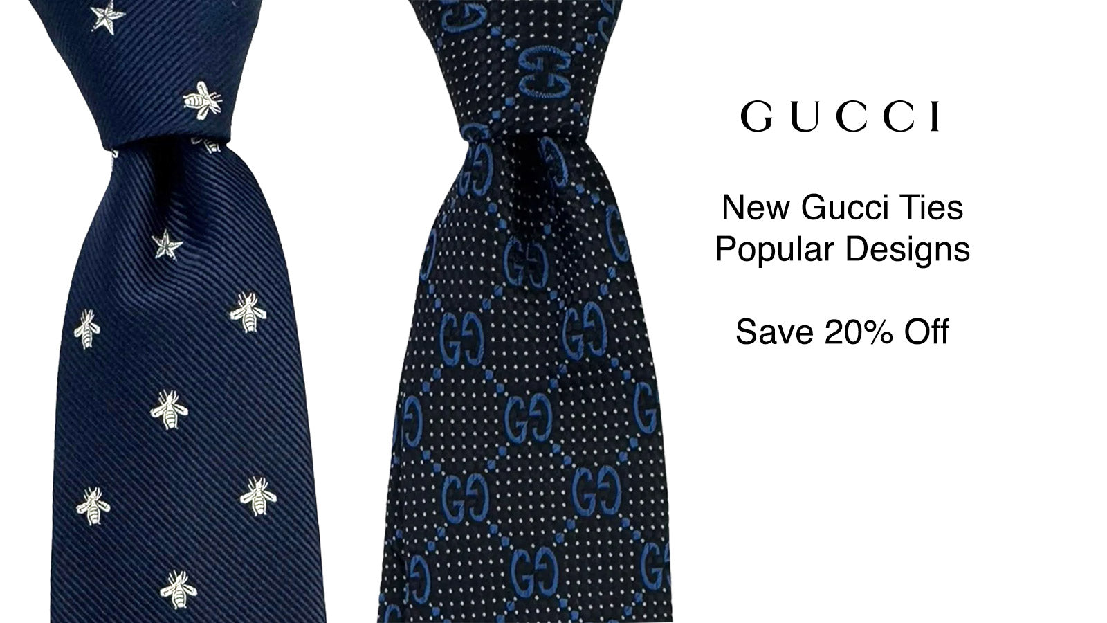 Genuine Gucci Ties Sale