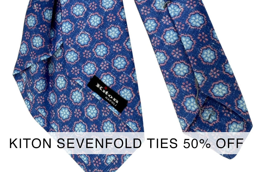Kiton Sevenfold Ties Sale