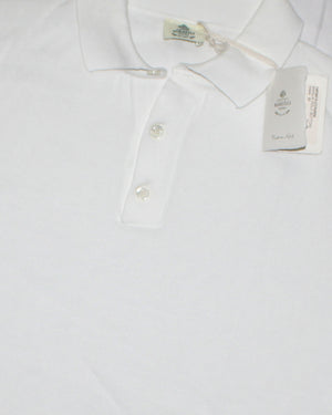 Borrelli Polo Shirt White