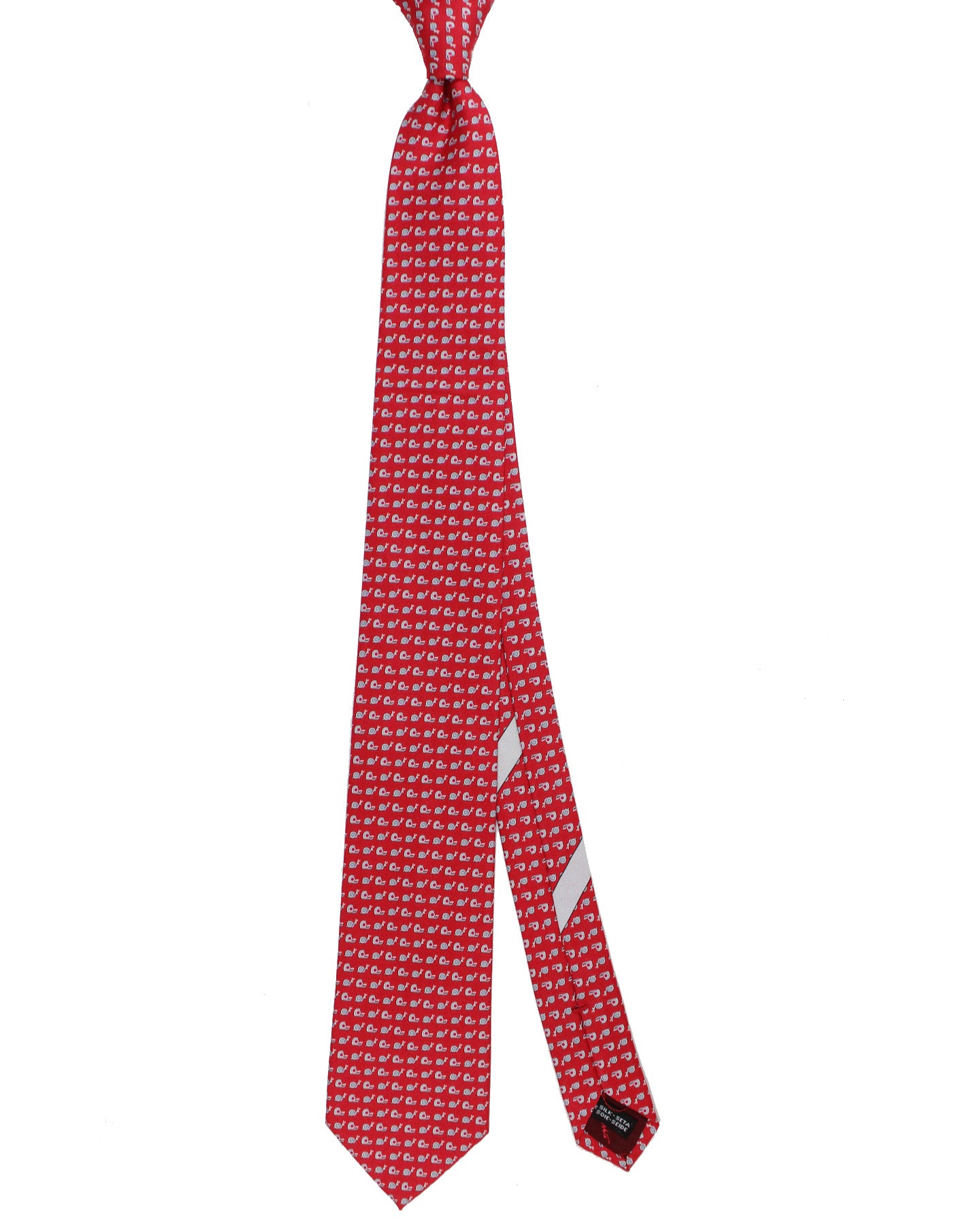 Ferragamo Tie Red Snail