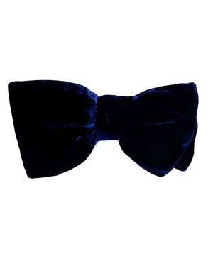 Tom Ford Velvet Bow Tie Midnight Blue