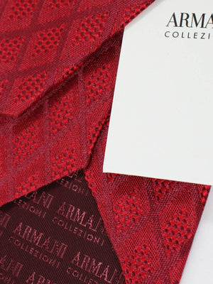 Armani Collezioni Tie Red 