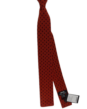 Rust Orange Tie