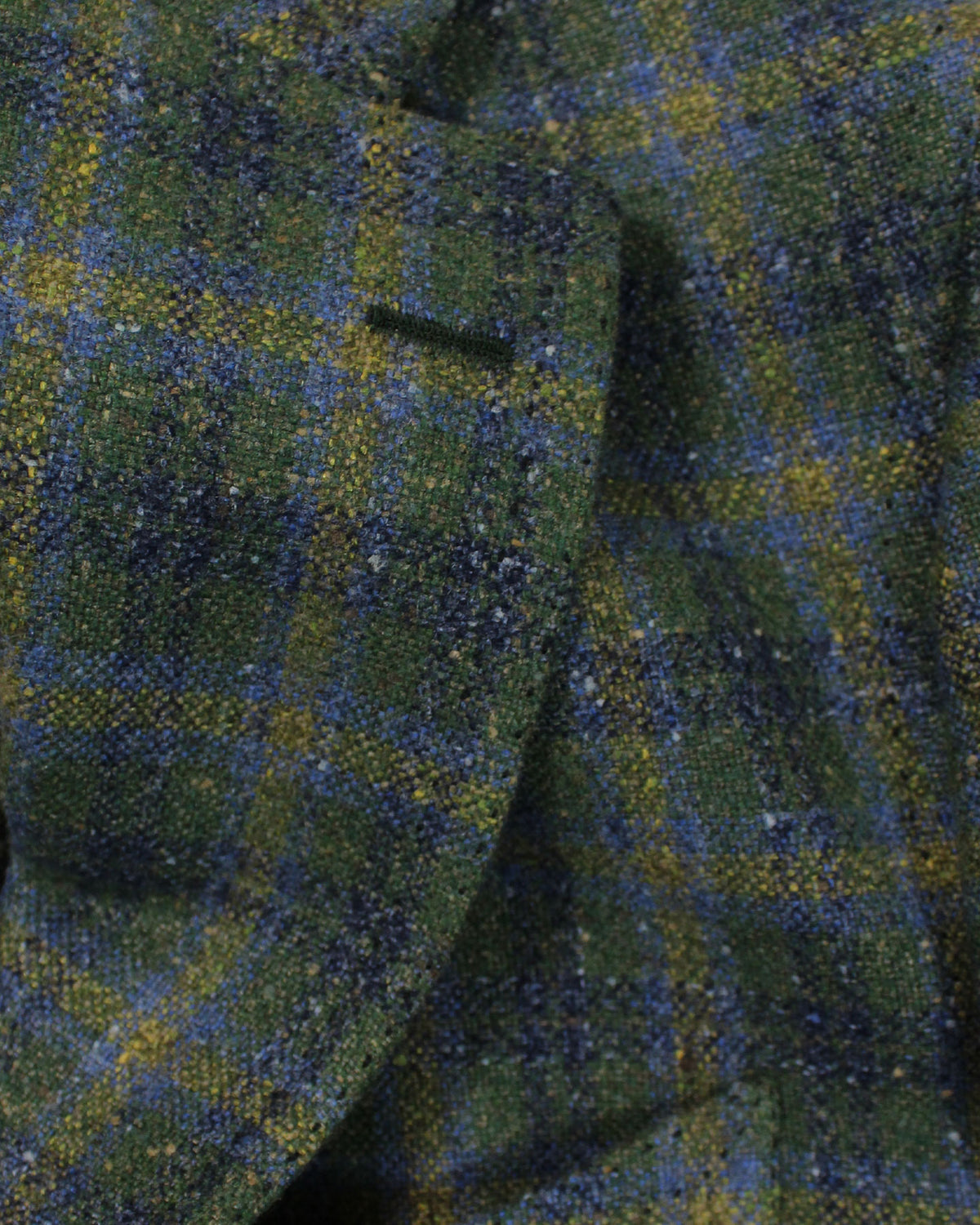 Cesare Attolini Sport Coat Green Plaid Cashmere Silk Blazer EU 48/ US 38 SALE