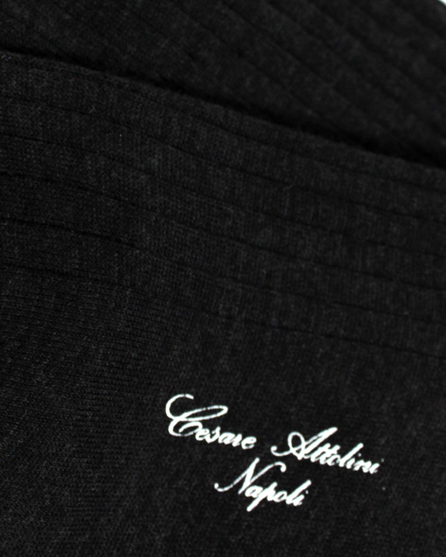 Cesare Attolini Wool Socks Black