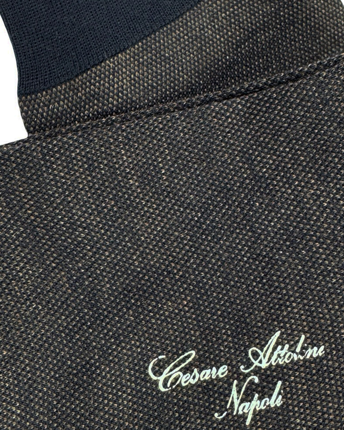 Cesare Attolini Socks Solid Gray US 11 1/2 - EU 45 Over The Calf SALE