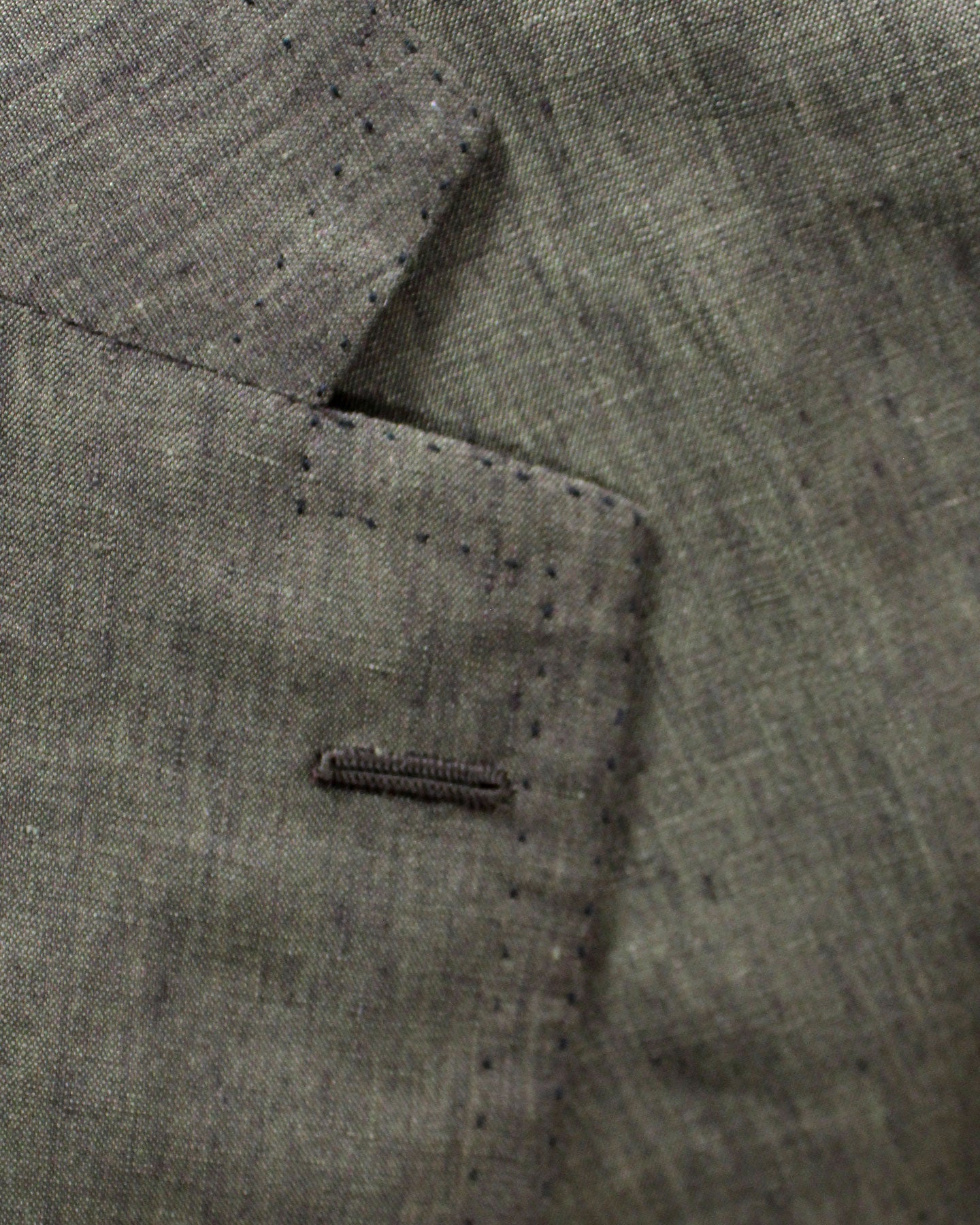 Genuine Attolini Suit Brown Linen