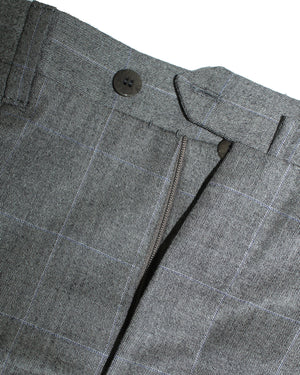 Cesare Attolini Wool Suit Gray Windowpane EU 50/ US 40