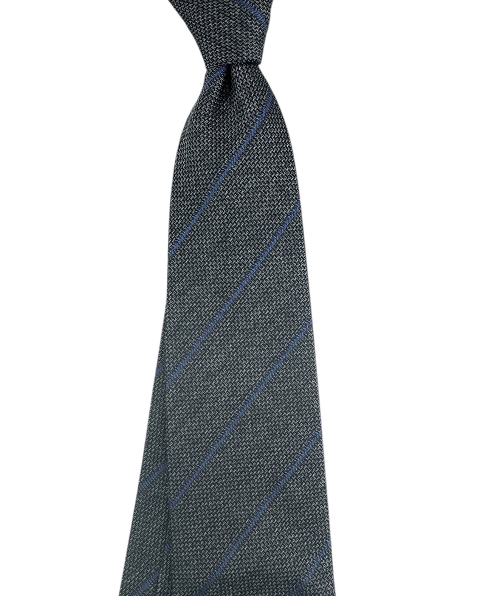 Cesare Attolini Silk Tie Gray
