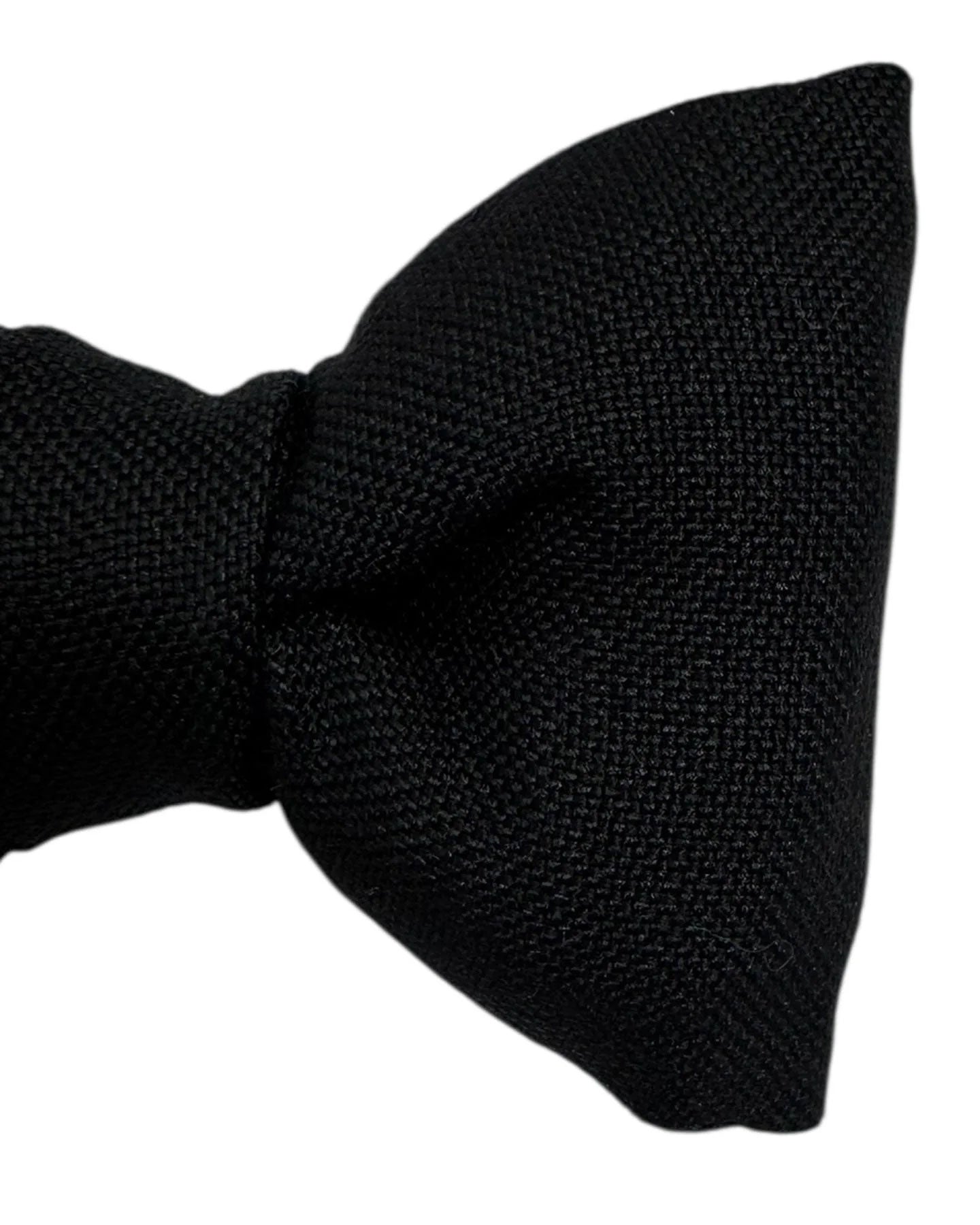 Tom Ford Silk Bow Tie Barathea Black