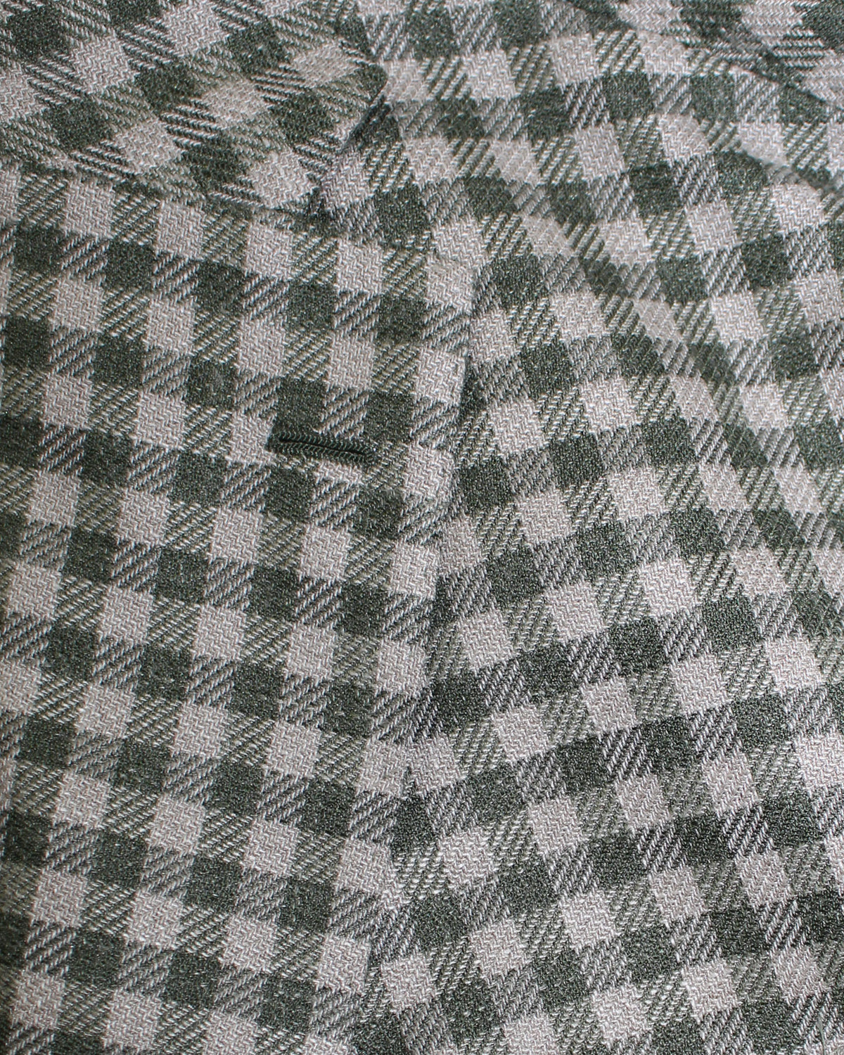  Sport Coat White Maroon Check Cotton Wool