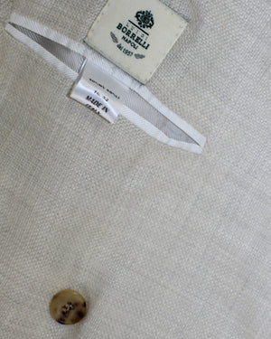 Luigi Borrelli Sport Coat Light Gray  Genuine