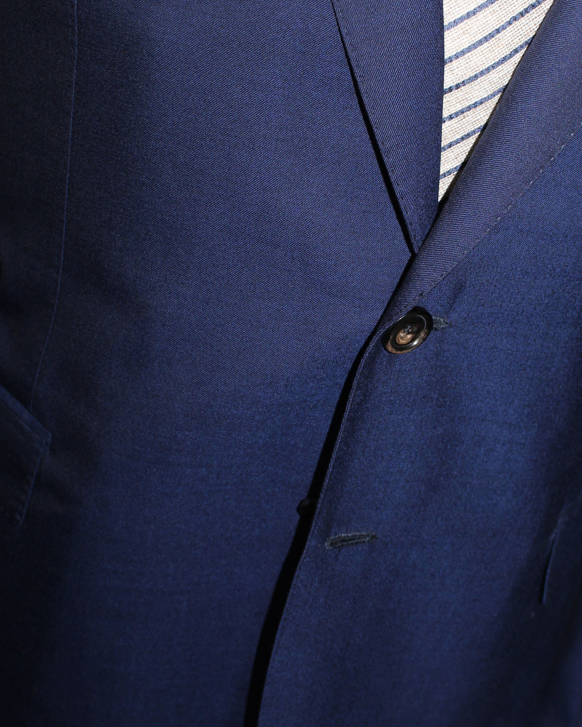 
Borrelli Sport Coat Navy - Unlined - Wool Silk