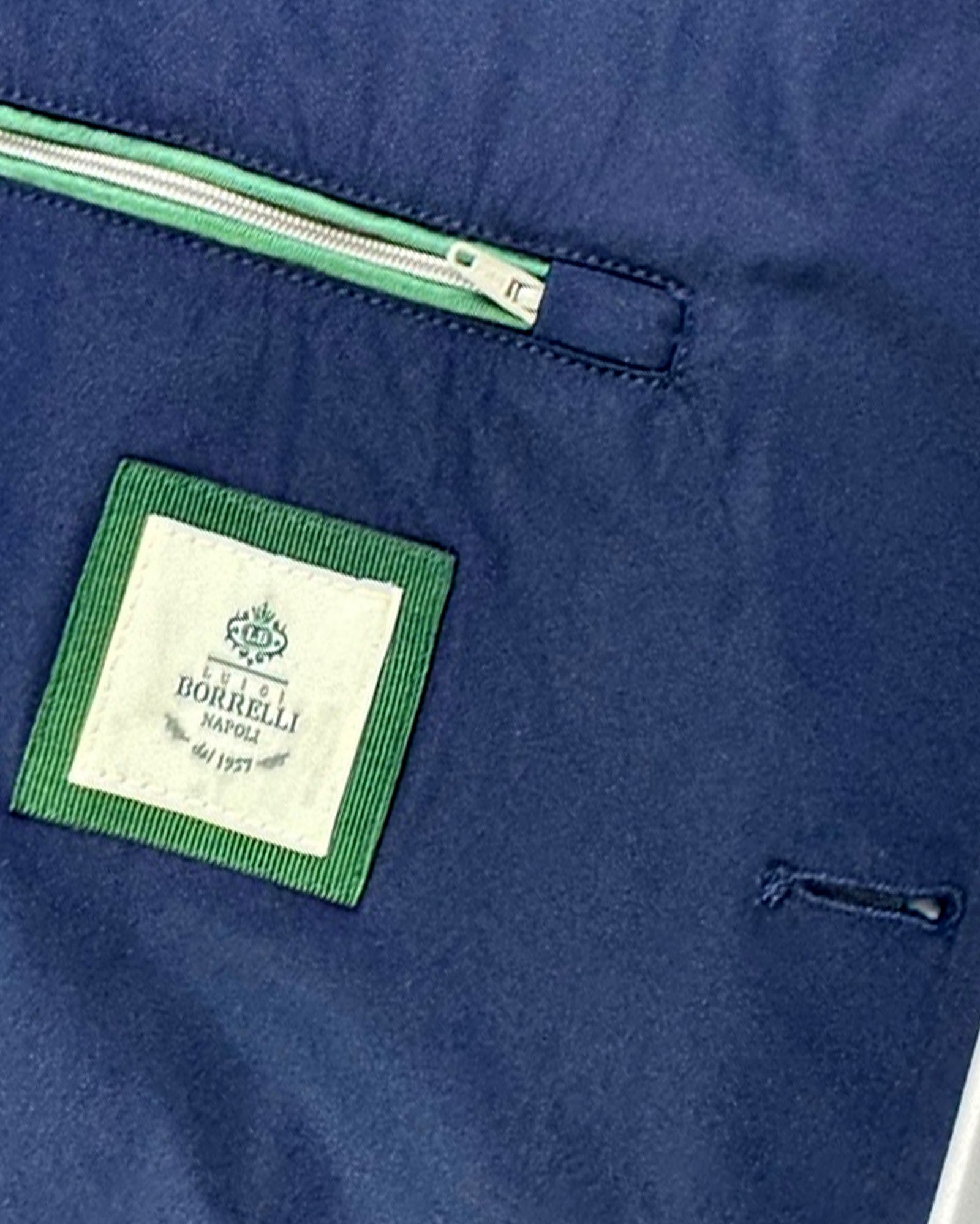 Luigi Borrelli Rain Coat Navy EU 44 / US 34 SALE