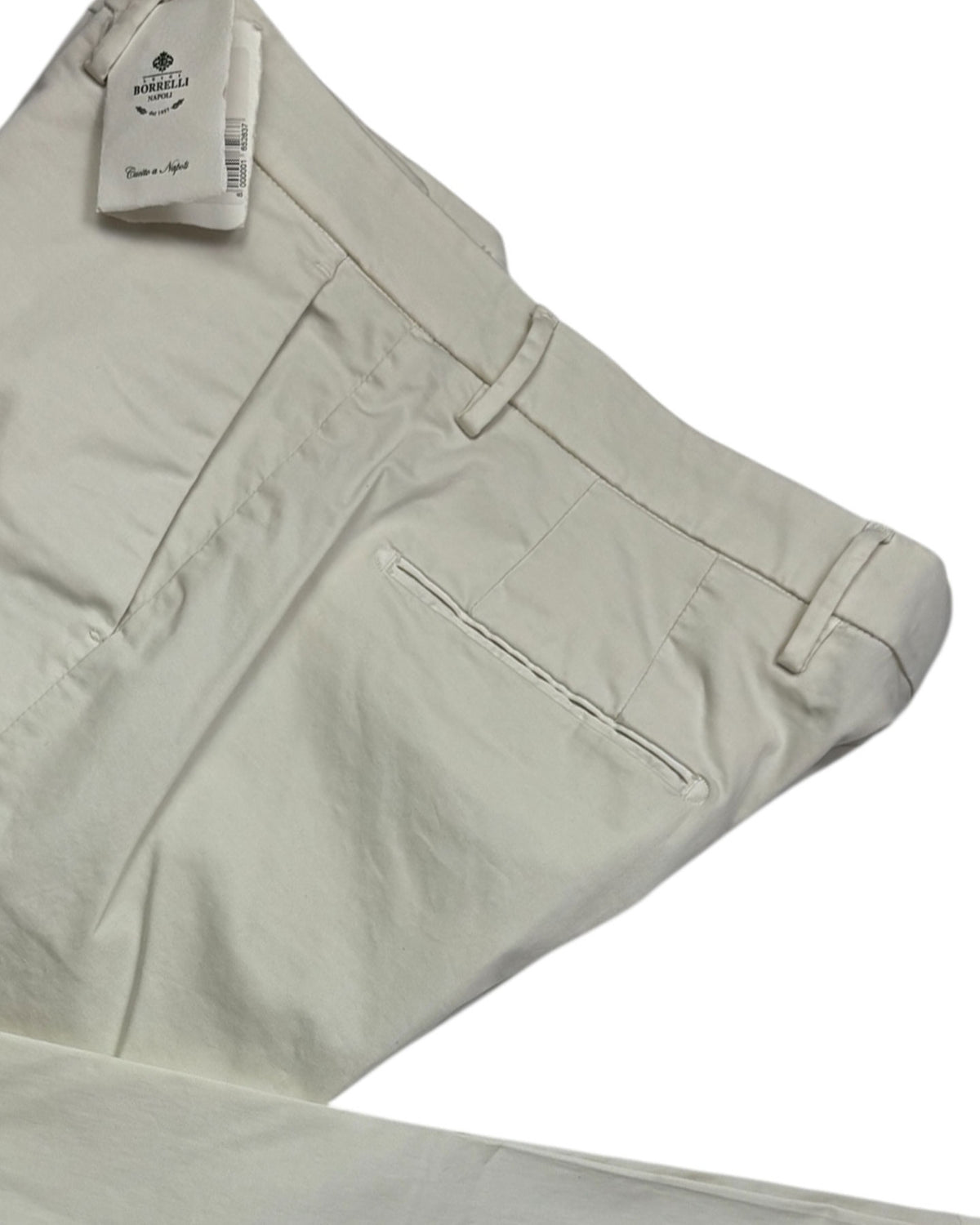 Luigi Borrelli Pants Beige 33 Slim Fit