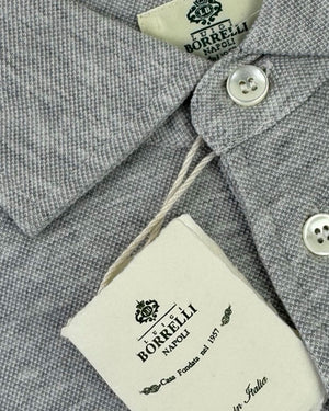 Luigi Borrelli Polo Shirt Gray