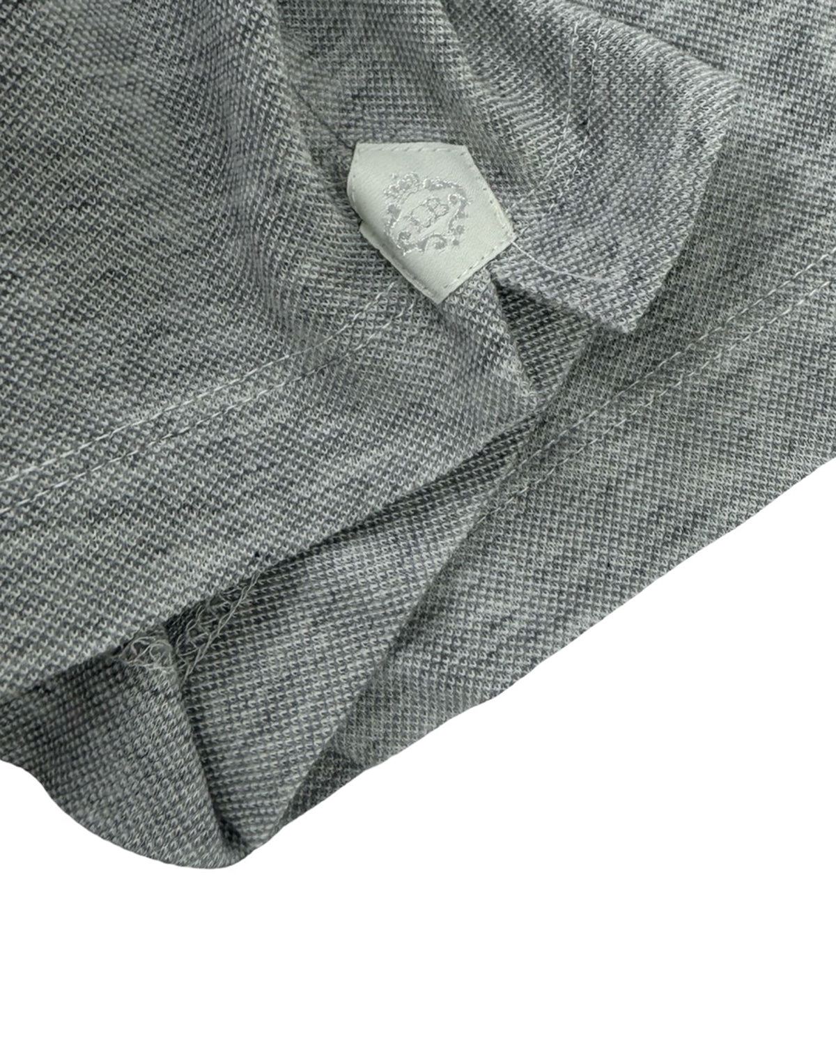 Luigi Borrelli Polo Shirt Gray EU 46 / US 36