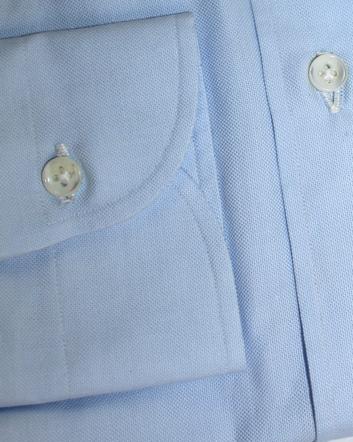 Borrelli Button-Down Sport Shirt Light Blue 