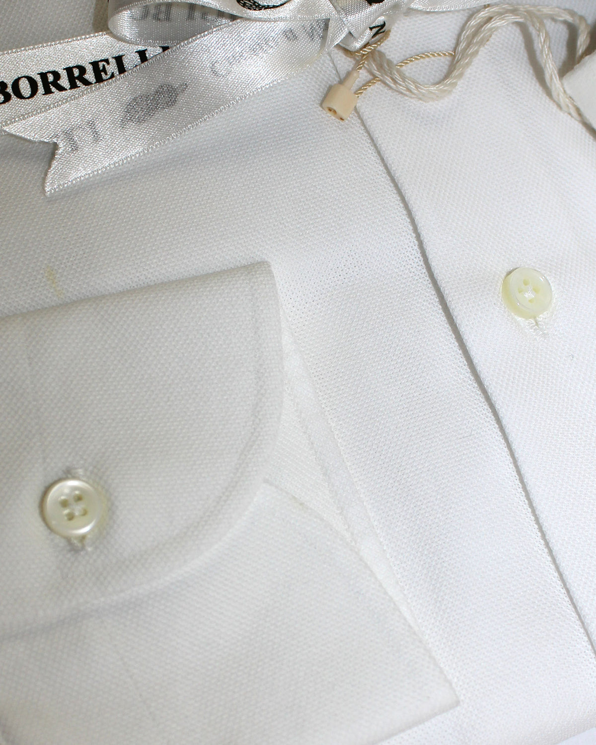 Luigi Borrelli Sport Shirt White 