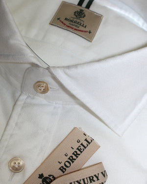 Luigi Borrelli Sport Shirt White XXL