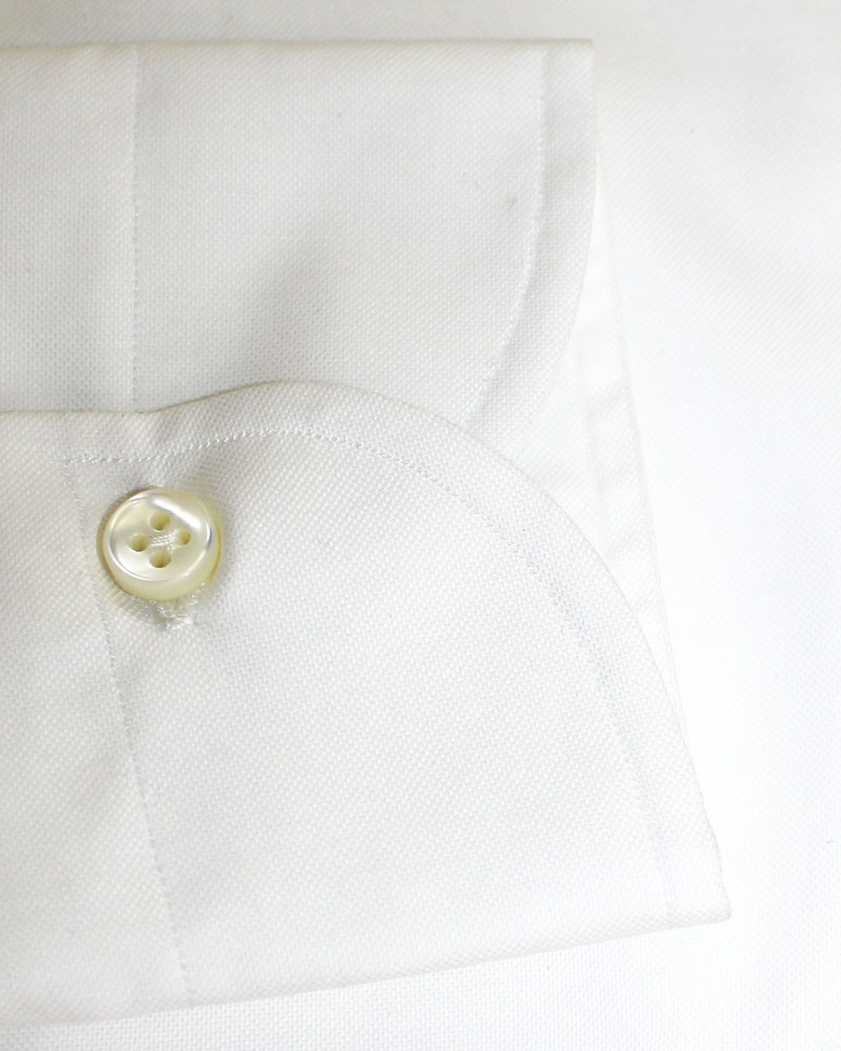 Luigi Borrelli Button-Down Shirt White 38 - 15 SALE