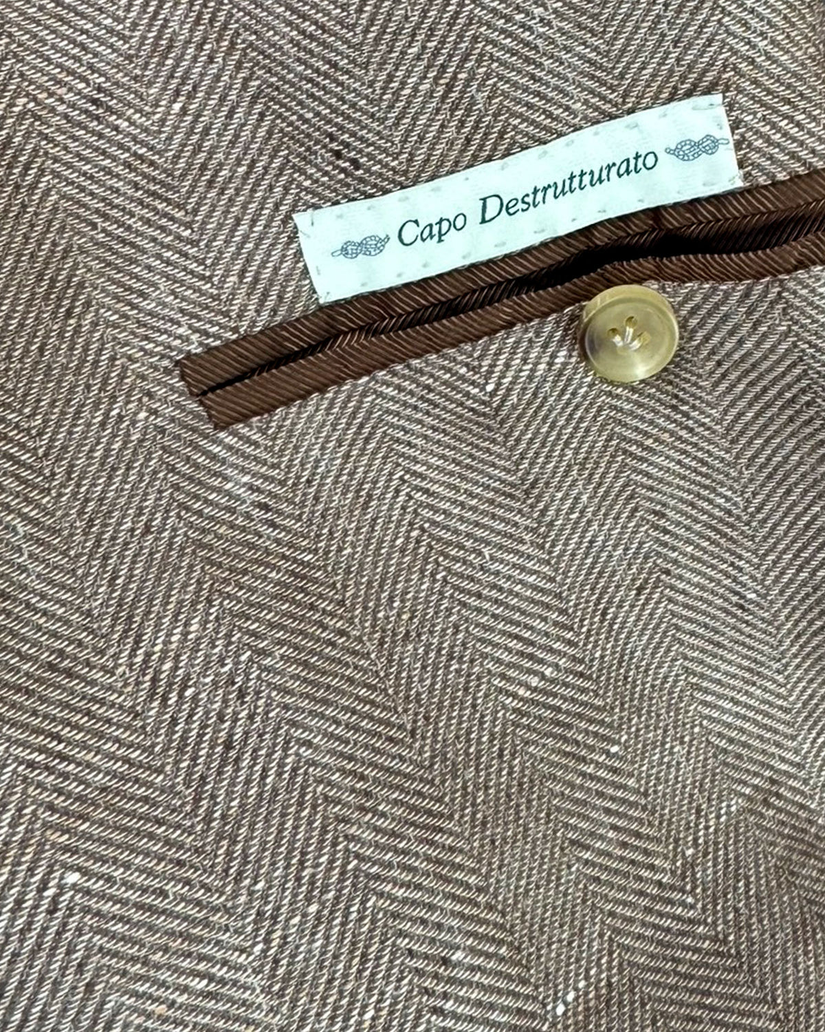 Luigi Borrelli Sport Coat EU 48/ US 38 Wool Linen