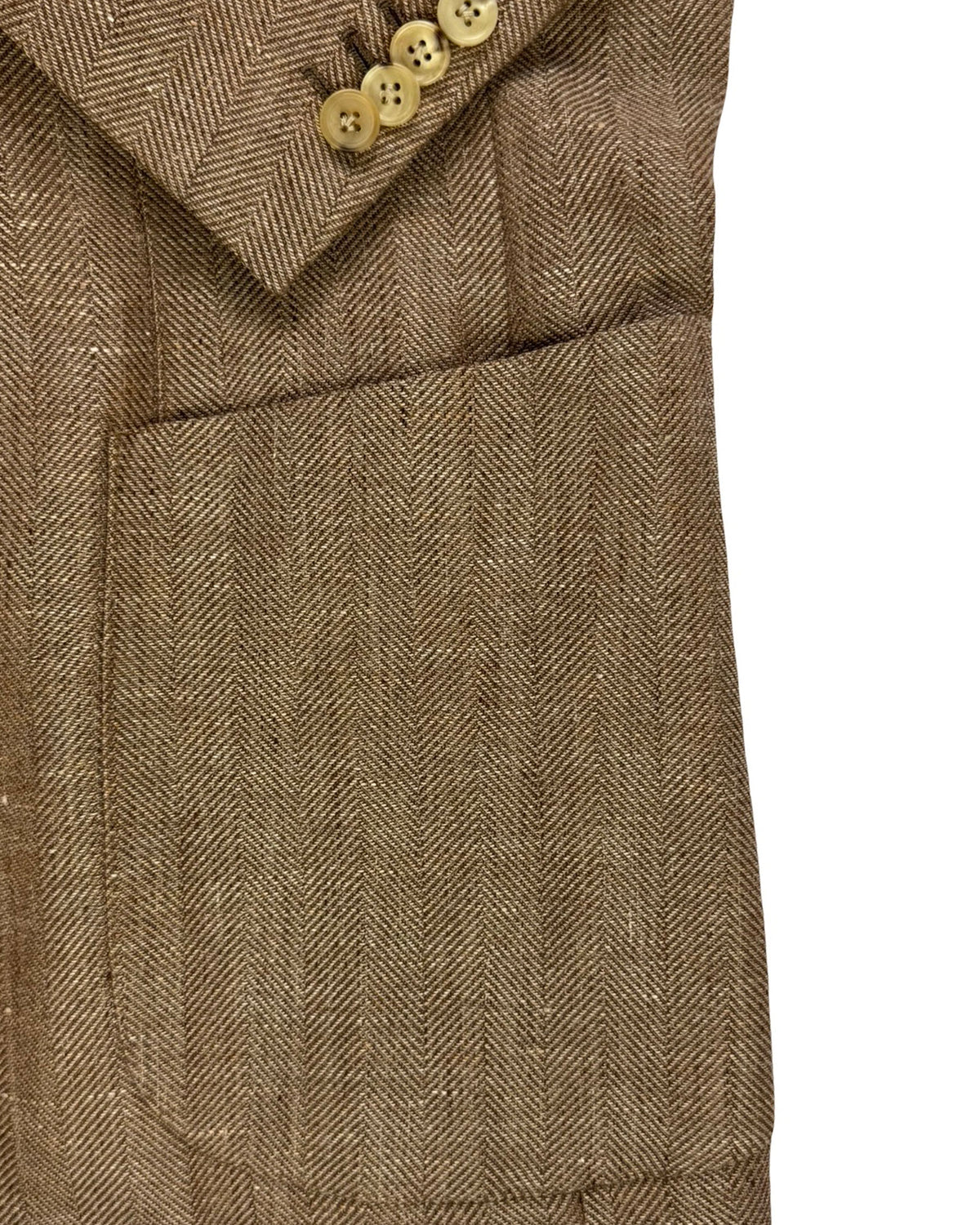 Luigi Borrelli Sport Coat EU 48/ US 38 Wool Linen
