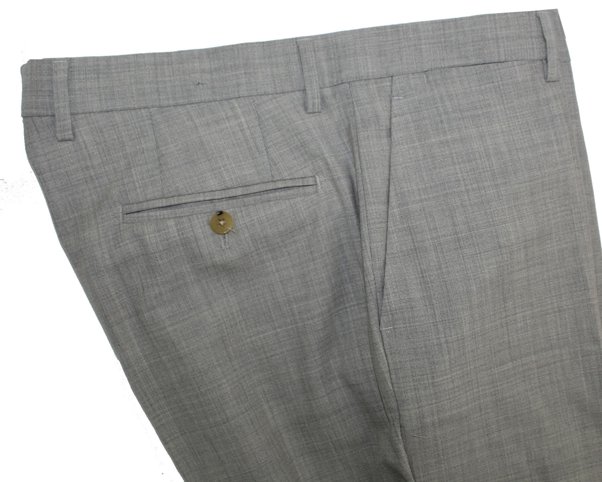 Luigi Borrelli Suit Gray EU 52/ US 42 Wool Silk