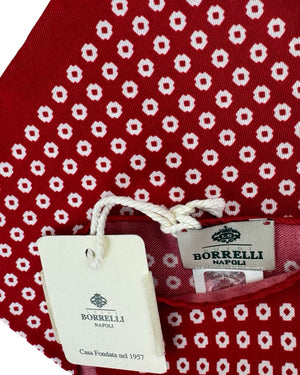 Borrelli Silk Pocket Square 