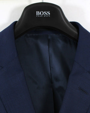 Hugo Boss Sport Coat Dark Blue Slim Fit Wool Blazer EU 54 / US 44 L SALE